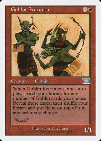 Goblin Recruiter [Classic Sixth Edition] | Good Games North