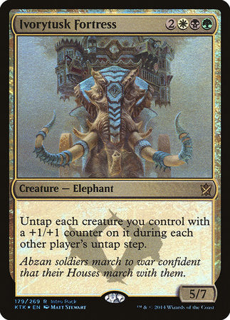 Ivorytusk Fortress [Khans of Tarkir Promos] | Good Games North