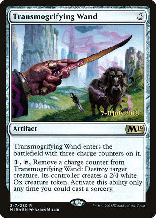 Transmogrifying Wand [Core Set 2019 Promos] | Good Games North
