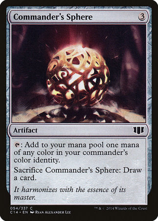 Commander's Sphere [Commander 2014] | Good Games North