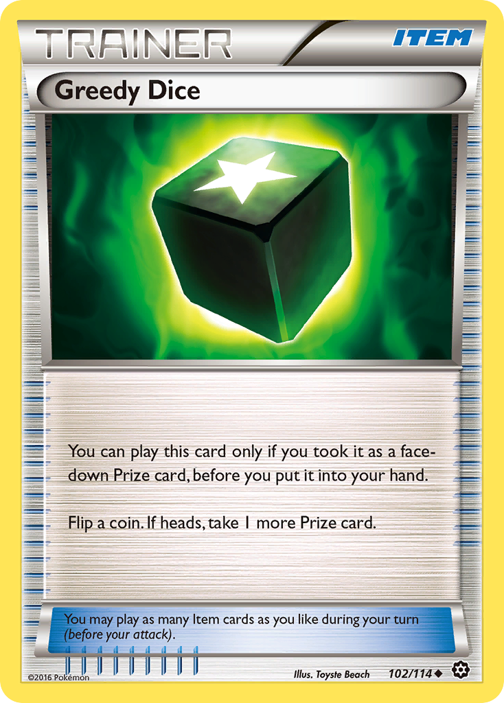Greedy Dice (102/114) [XY: Steam Siege] | Good Games North