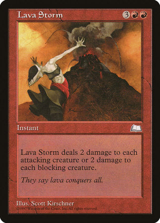 Lava Storm [Weatherlight] | Good Games North