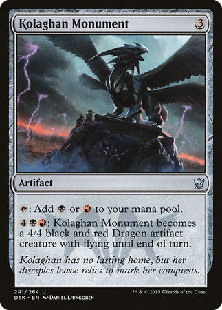 Kolaghan Monument [Dragons of Tarkir] | Good Games North