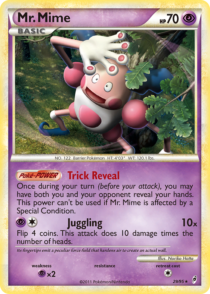 Mr. Mime (29/95) [HeartGold & SoulSilver: Call of Legends] | Good Games North