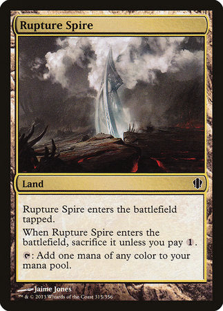 Rupture Spire [Commander 2013] | Good Games North
