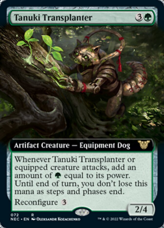 Tanuki Transplanter (Extended) [Kamigawa: Neon Dynasty Commander] | Good Games North
