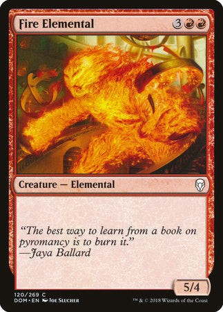 Fire Elemental [Dominaria] | Good Games North