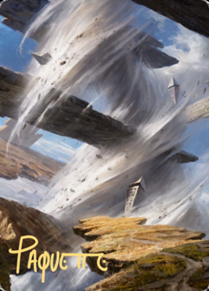 Plains 2 Art Card (Gold-Stamped Signature) [Zendikar Rising Art Series] | Good Games North