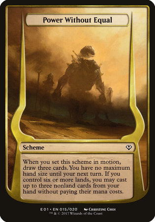 Power Without Equal (Archenemy: Nicol Bolas) [Archenemy: Nicol Bolas Schemes] | Good Games North