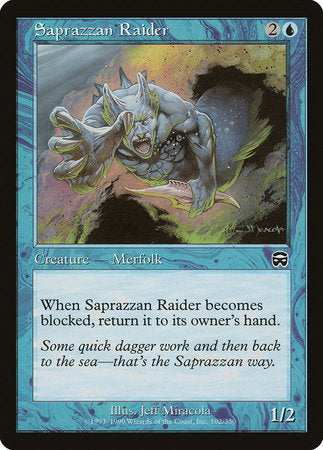 Saprazzan Raider [Mercadian Masques] | Good Games North