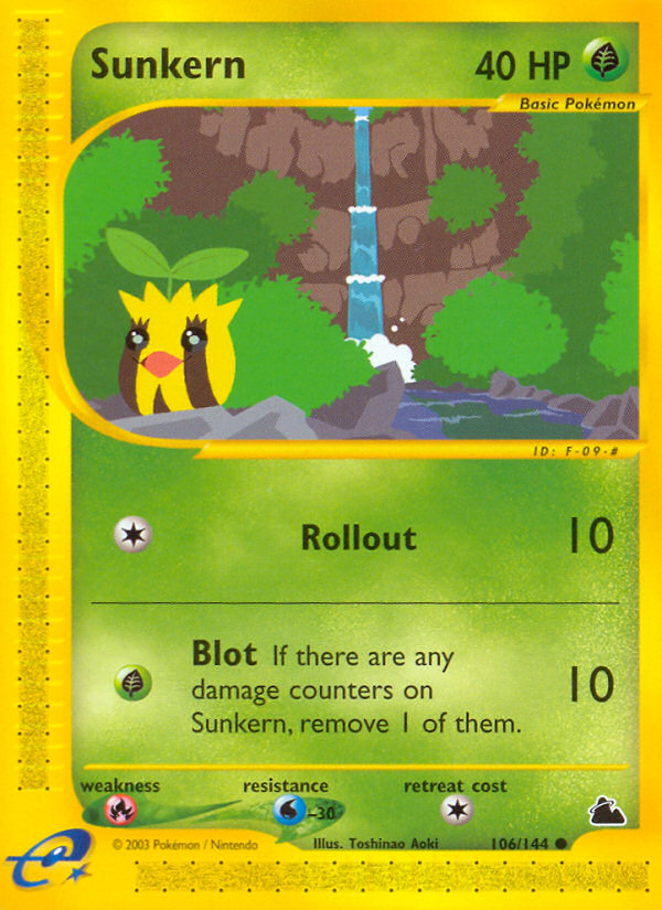 Sunkern (106/144) [Skyridge] | Good Games North