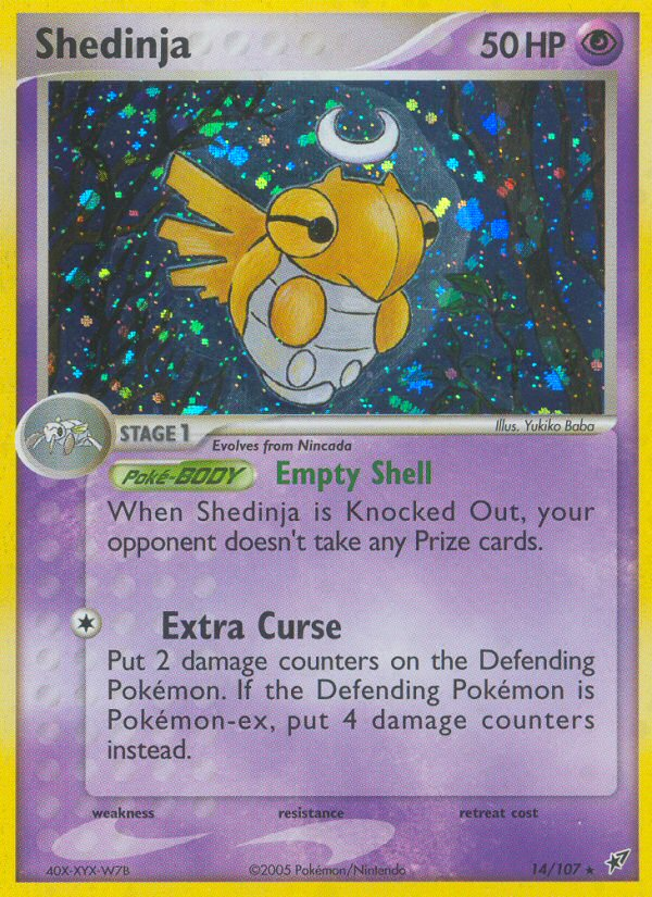 Shedinja (14/107) [EX: Deoxys] | Good Games North