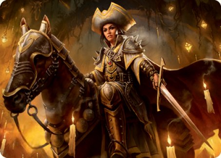Seasoned Cathar Art Card [Innistrad: Midnight Hunt Art Series] | Good Games North