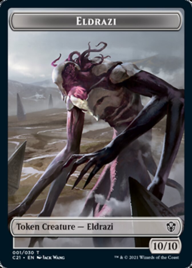 Eldrazi // Champion of Wits Token [Commander 2021 Tokens] | Good Games North
