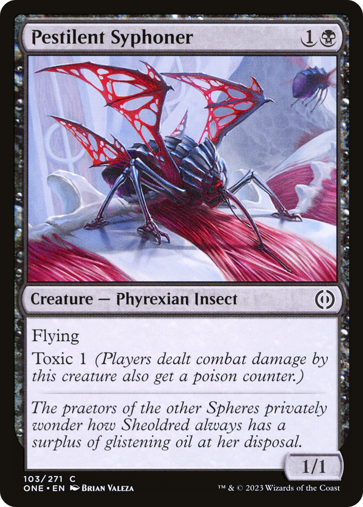 Pestilent Syphoner [Phyrexia: All Will Be One] | Good Games North