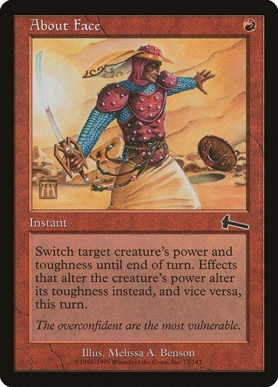 About Face [Urza's Legacy] | Good Games North