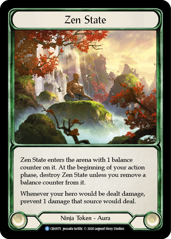 Zen State [CRU075] 1st Edition Normal | Good Games North