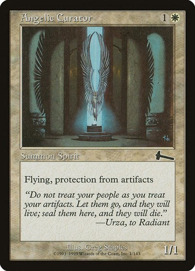 Angelic Curator [Urza's Legacy] | Good Games North
