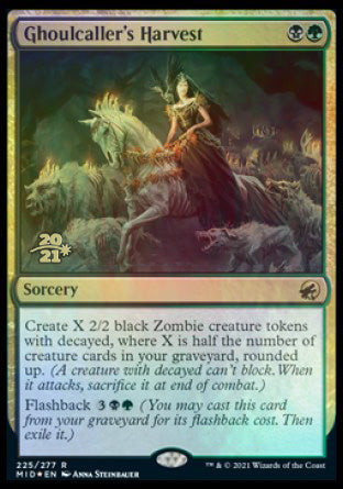 Ghoulcaller's Harvest [Innistrad: Midnight Hunt Prerelease Promos] | Good Games North