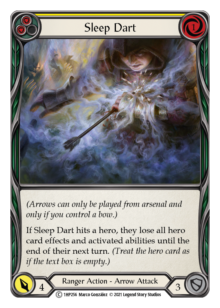 Sleep Dart (Yellow) [1HP256] | Good Games North