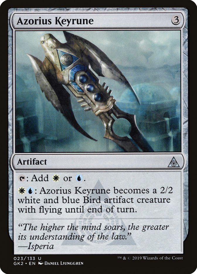 Azorius Keyrune [Ravnica Allegiance Guild Kit] | Good Games North