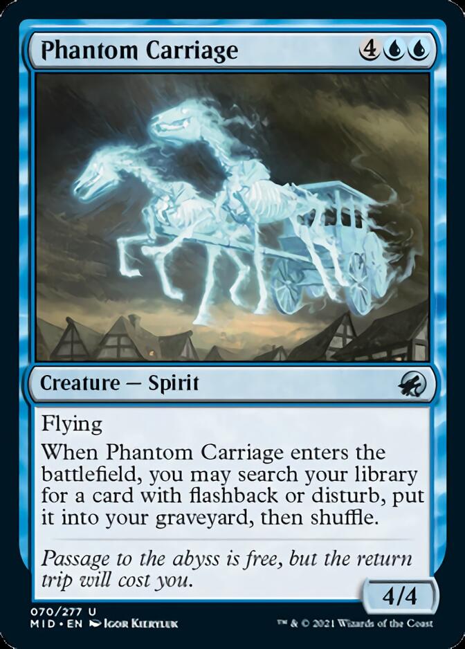 Phantom Carriage [Innistrad: Midnight Hunt] | Good Games North