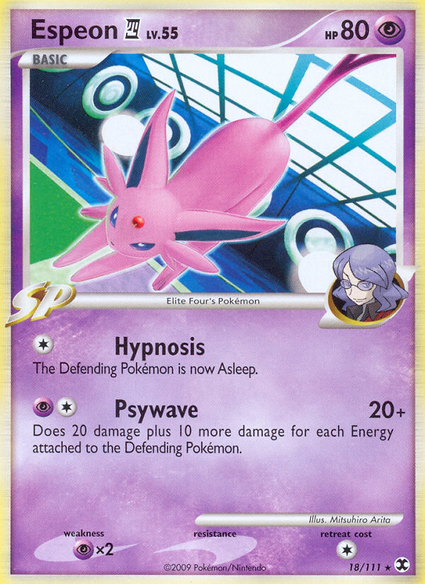 Espeon (18/111) [Platinum: Rising Rivals] | Good Games North