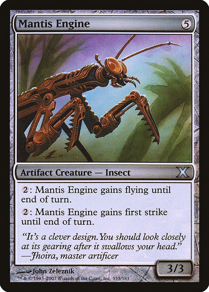 Mantis Engine (Premium Foil) [Tenth Edition] | Good Games North