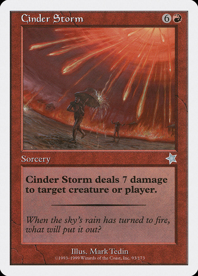 Cinder Storm [Starter 1999] | Good Games North
