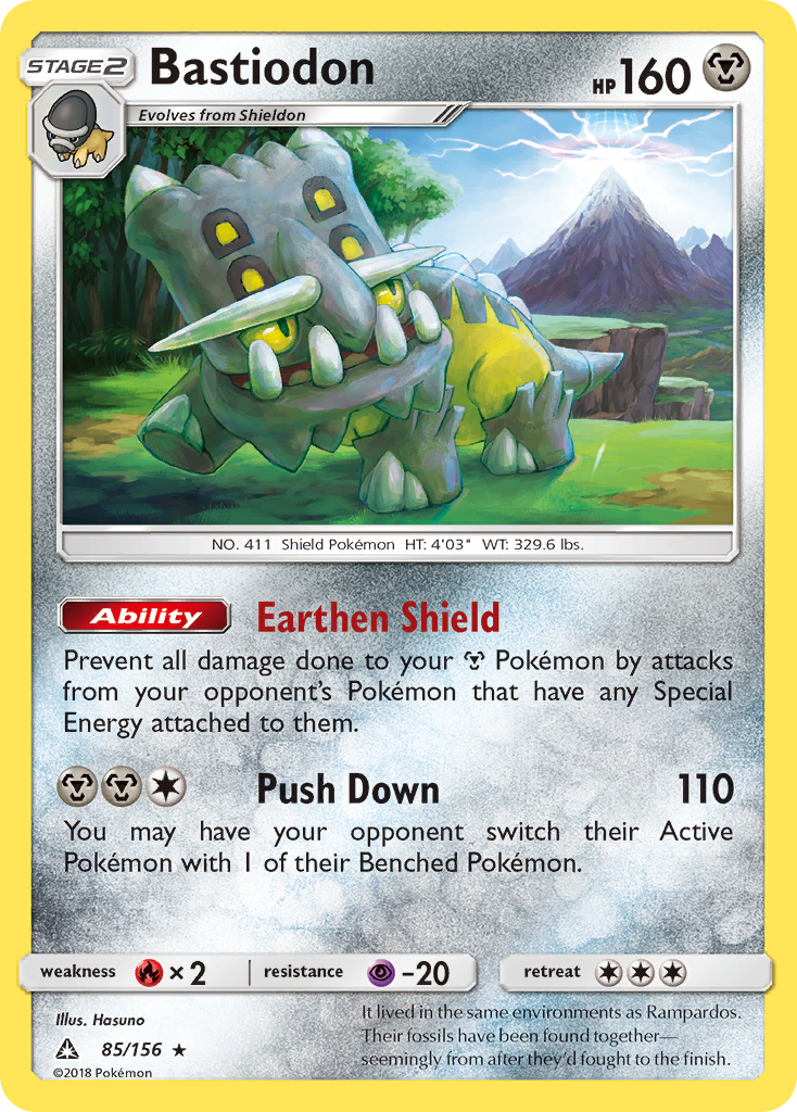 Bastiodon (85/156) [Sun & Moon: Ultra Prism] | Good Games North