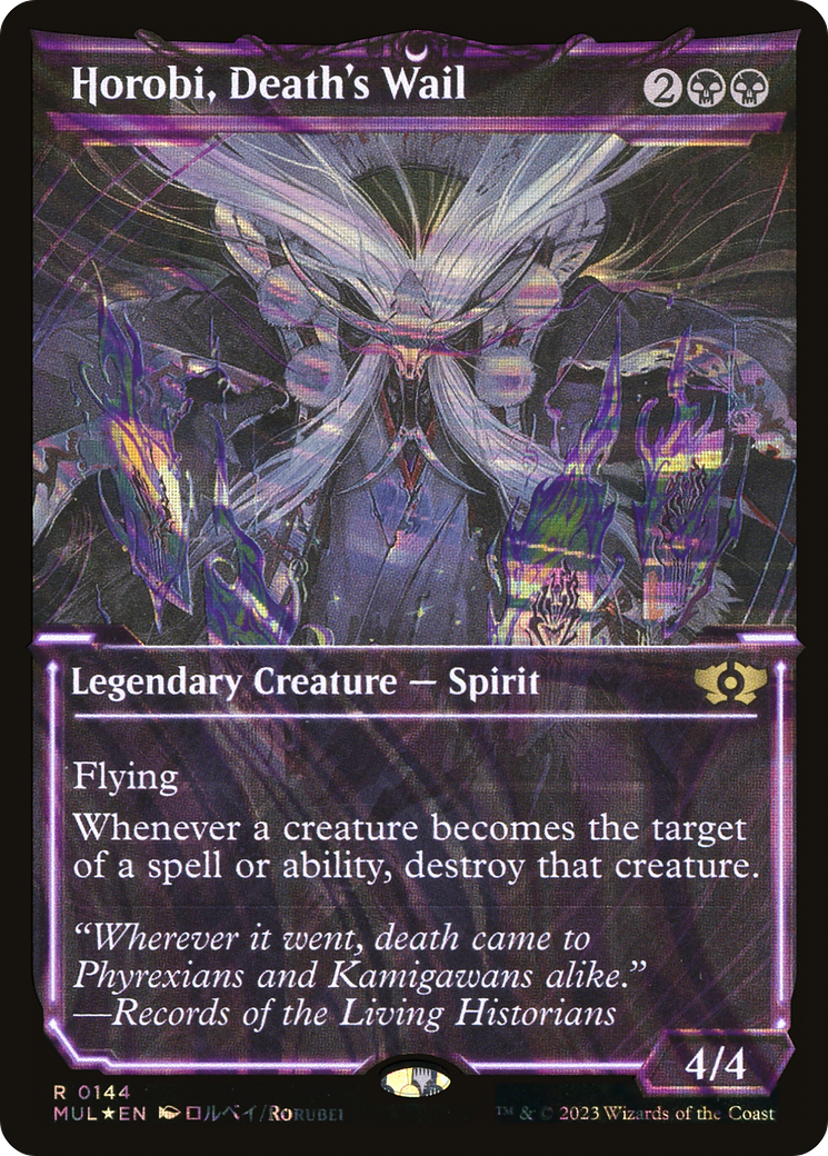 Horobi, Death's Wail (Halo Foil) [Multiverse Legends] | Good Games North