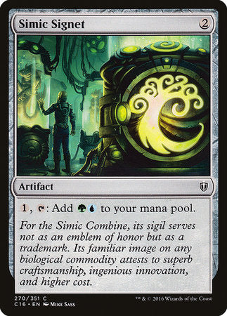 Simic Signet [Commander 2016] | Good Games North