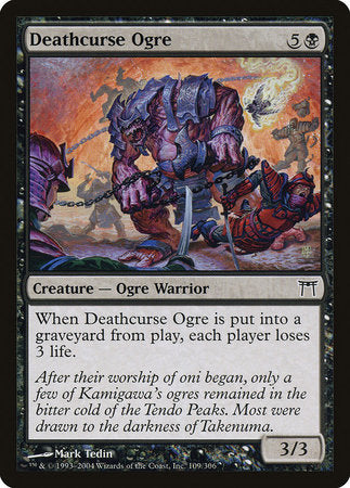 Deathcurse Ogre [Champions of Kamigawa] | Good Games North