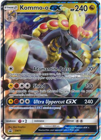 Kommo-o GX (SM71) (Jumbo Card) [Sun & Moon: Black Star Promos] | Good Games North