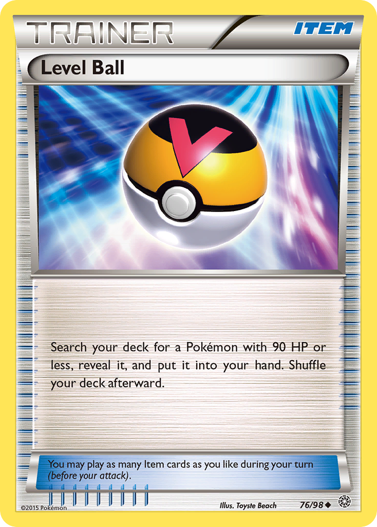 Level Ball (76/98) [XY: Ancient Origins] | Good Games North