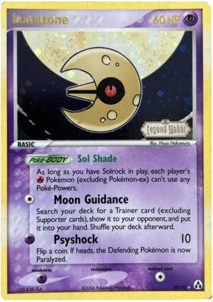 Lunatone (20/92) (Stamped) [EX: Legend Maker] | Good Games North