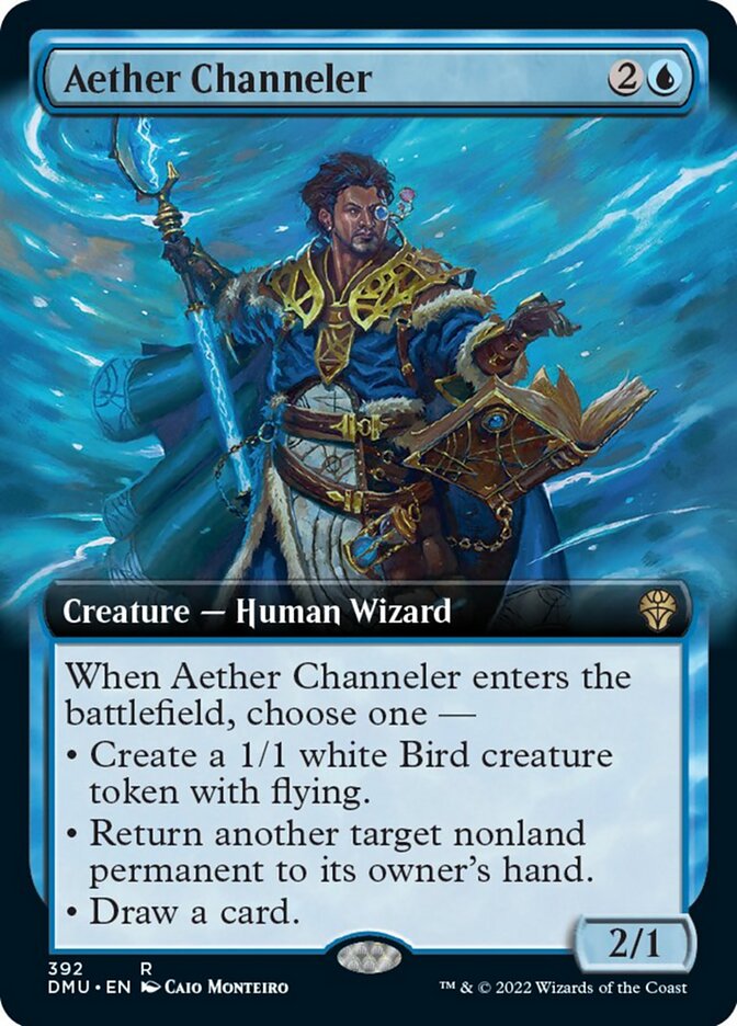 Aether Channeler (Extended Art) [Dominaria United] | Good Games North
