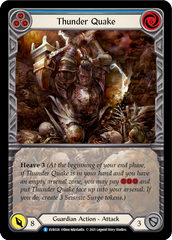 Thunder Quake (Blue) [EVR026] (Everfest)  1st Edition Extended Art Rainbow Foil | Good Games North