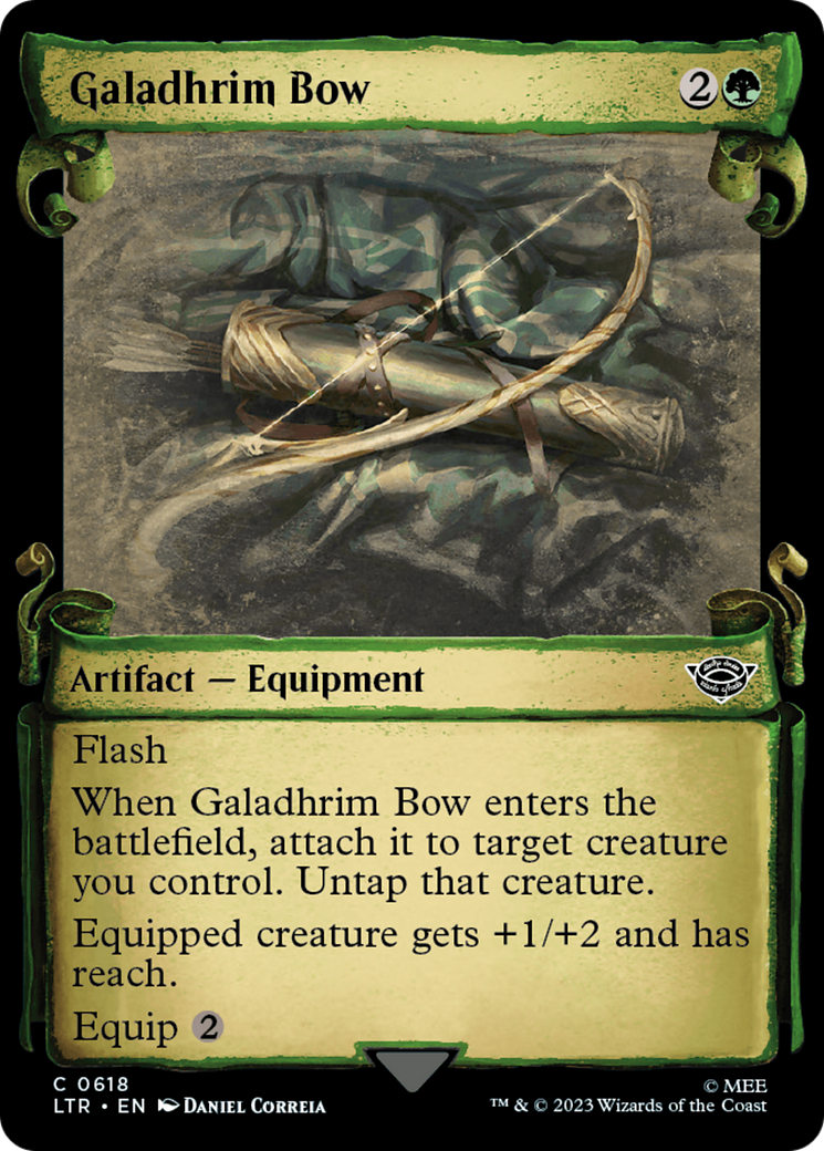 Galadhrim Bow [The Lord of the Rings: Tales of Middle-Earth Showcase Scrolls] | Good Games North