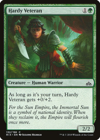 Hardy Veteran [Rivals of Ixalan] | Good Games North