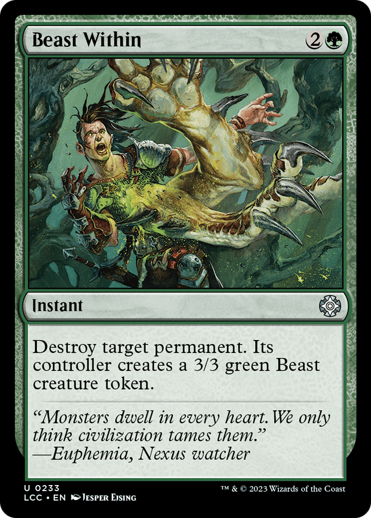 Beast Within [The Lost Caverns of Ixalan Commander] | Good Games North
