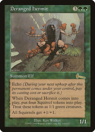 Deranged Hermit [Urza's Legacy] | Good Games North