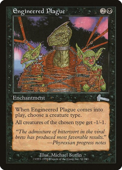 Engineered Plague [Urza's Legacy] | Good Games North