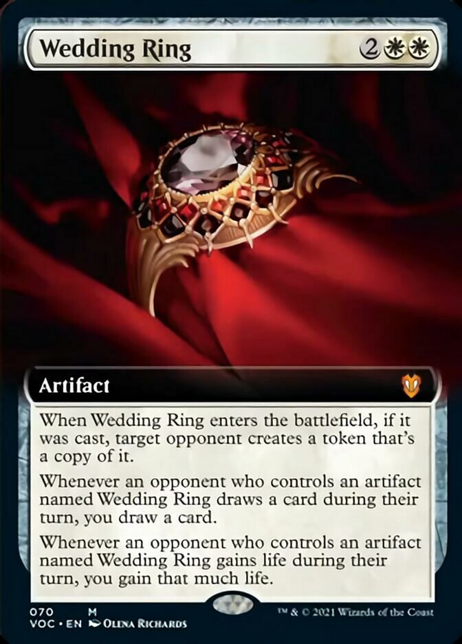 Wedding Ring (Extended) [Innistrad: Crimson Vow Commander] | Good Games North
