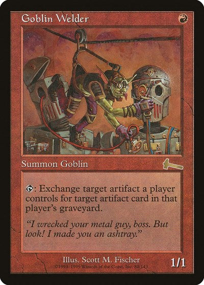 Goblin Welder [Urza's Legacy] | Good Games North