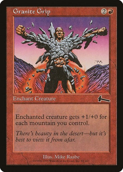 Granite Grip [Urza's Legacy] | Good Games North