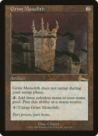 Grim Monolith [Urza's Legacy] | Good Games North