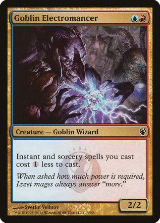 Goblin Electromancer [Duel Decks: Izzet vs. Golgari] | Good Games North