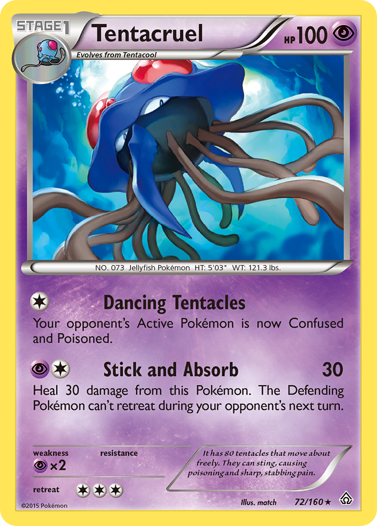Tentacruel (72/160) [XY: Primal Clash] | Good Games North