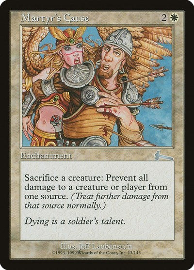 Martyr's Cause [Urza's Legacy] | Good Games North
